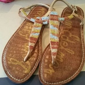 Sam Edelman beaded sandals